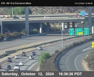 SB 15 at Clairemont Mesa Blvd