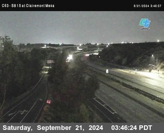 SB 15 at Clairemont Mesa Blvd