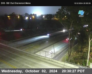 SB 15 at Clairemont Mesa Blvd