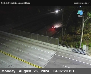 SB 15 at Clairemont Mesa Blvd