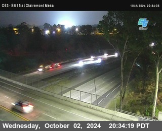 SB 15 at Clairemont Mesa Blvd