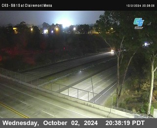 SB 15 at Clairemont Mesa Blvd