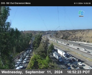 SB 15 at Clairemont Mesa Blvd