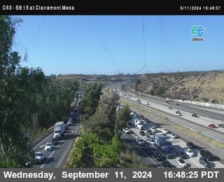 SB 15 at Clairemont Mesa Blvd