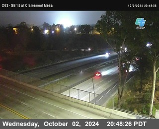 SB 15 at Clairemont Mesa Blvd