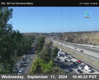 SB 15 at Clairemont Mesa Blvd