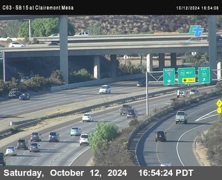 SB 15 at Clairemont Mesa Blvd