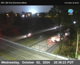 SB 15 at Clairemont Mesa Blvd