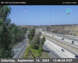 SB 15 at Clairemont Mesa Blvd