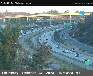 SB 15 at Clairemont Mesa Blvd