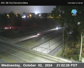 SB 15 at Clairemont Mesa Blvd