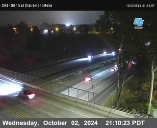 SB 15 at Clairemont Mesa Blvd