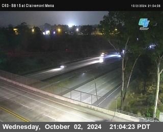 SB 15 at Clairemont Mesa Blvd