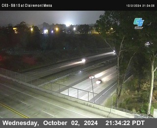 SB 15 at Clairemont Mesa Blvd