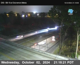 SB 15 at Clairemont Mesa Blvd