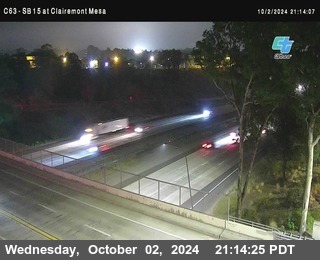 SB 15 at Clairemont Mesa Blvd