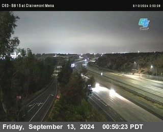 SB 15 at Clairemont Mesa Blvd