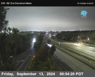 SB 15 at Clairemont Mesa Blvd