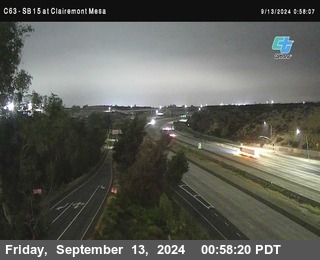 SB 15 at Clairemont Mesa Blvd