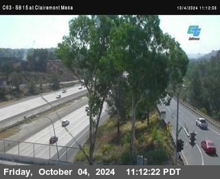 SB 15 at Clairemont Mesa Blvd