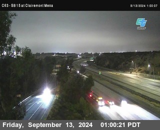 SB 15 at Clairemont Mesa Blvd