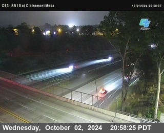 SB 15 at Clairemont Mesa Blvd