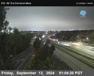 SB 15 at Clairemont Mesa Blvd