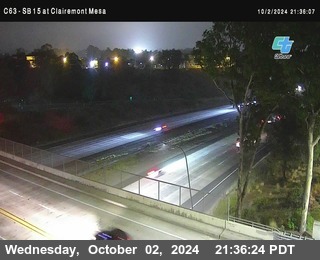 SB 15 at Clairemont Mesa Blvd