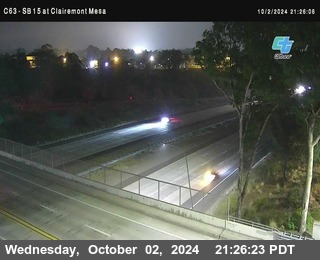 SB 15 at Clairemont Mesa Blvd