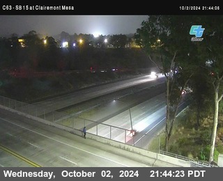 SB 15 at Clairemont Mesa Blvd