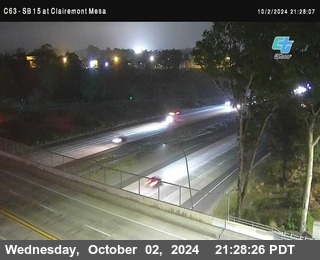 SB 15 at Clairemont Mesa Blvd