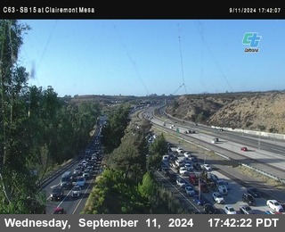 SB 15 at Clairemont Mesa Blvd