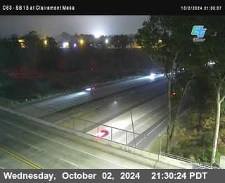 SB 15 at Clairemont Mesa Blvd