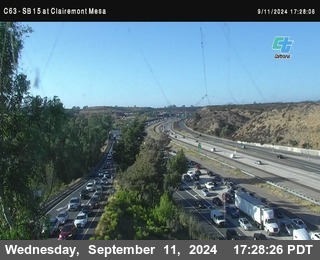 SB 15 at Clairemont Mesa Blvd