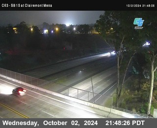 SB 15 at Clairemont Mesa Blvd