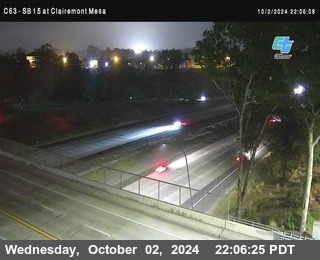 SB 15 at Clairemont Mesa Blvd