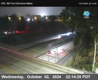 SB 15 at Clairemont Mesa Blvd