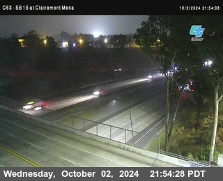 SB 15 at Clairemont Mesa Blvd