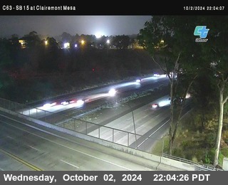 SB 15 at Clairemont Mesa Blvd