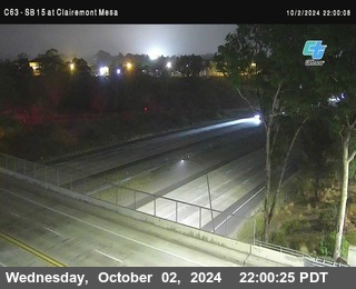 SB 15 at Clairemont Mesa Blvd