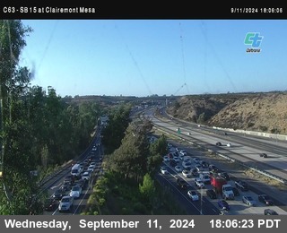 SB 15 at Clairemont Mesa Blvd