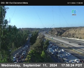 SB 15 at Clairemont Mesa Blvd