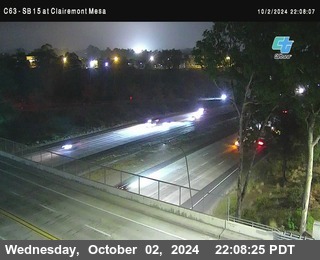 SB 15 at Clairemont Mesa Blvd