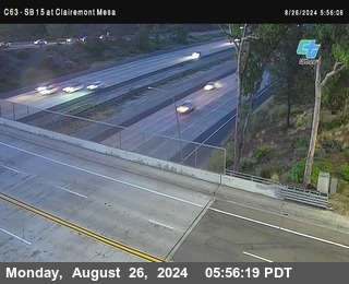 SB 15 at Clairemont Mesa Blvd