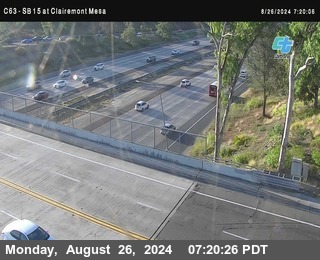 SB 15 at Clairemont Mesa Blvd