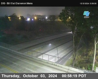 SB 15 at Clairemont Mesa Blvd