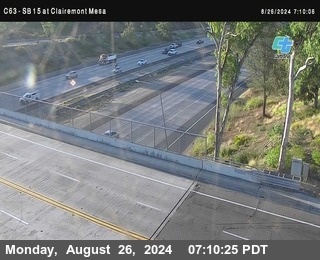 SB 15 at Clairemont Mesa Blvd