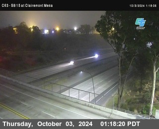 SB 15 at Clairemont Mesa Blvd