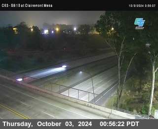 SB 15 at Clairemont Mesa Blvd