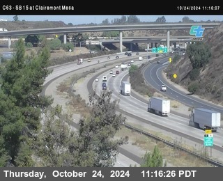 SB 15 at Clairemont Mesa Blvd